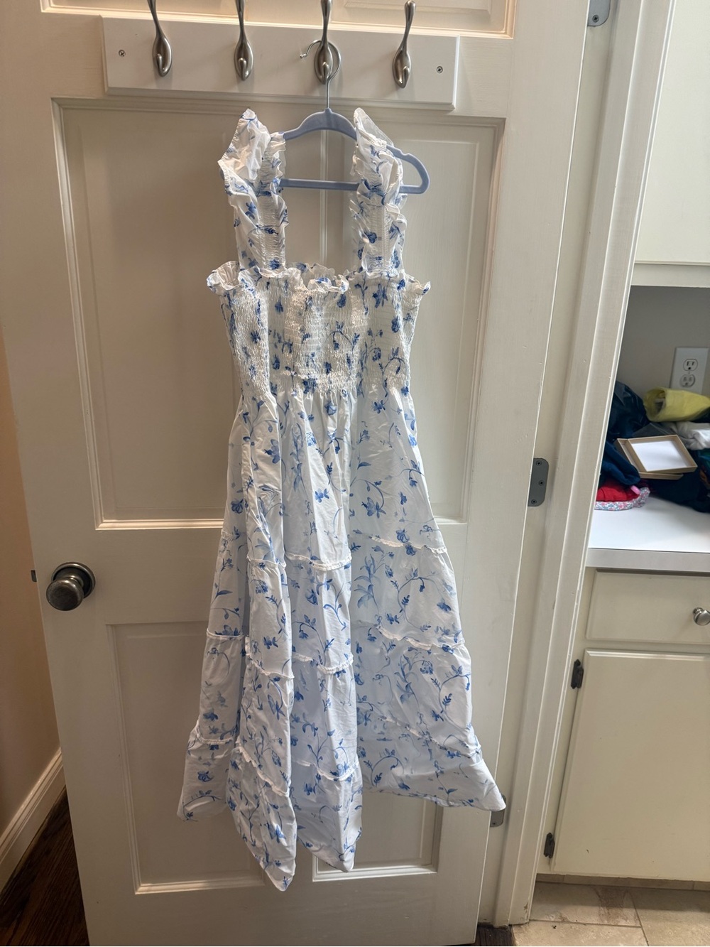 Hill House Home Blue Botanical Ellie Nap Dress